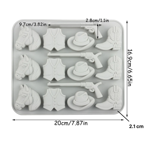 Molde Botas y Vaquero