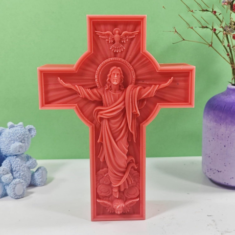 Molde de Cruz Cristo Grande