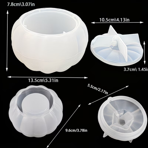 Molde 3D Alhajero calabaza.