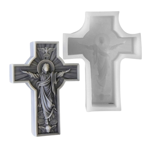 Molde de Cruz Cristo Chica