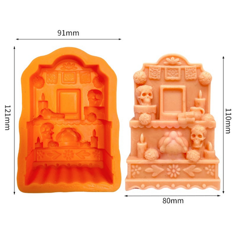 Molde Ofrenda Día de Muertos 2D