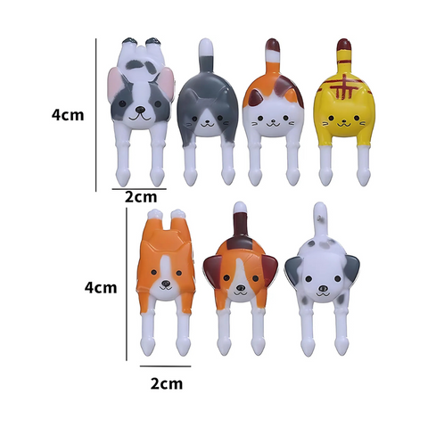Palillos Decorativos 7 mascotas