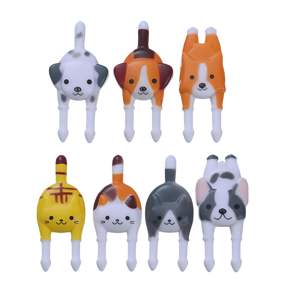 Palillos Decorativos 7 mascotas