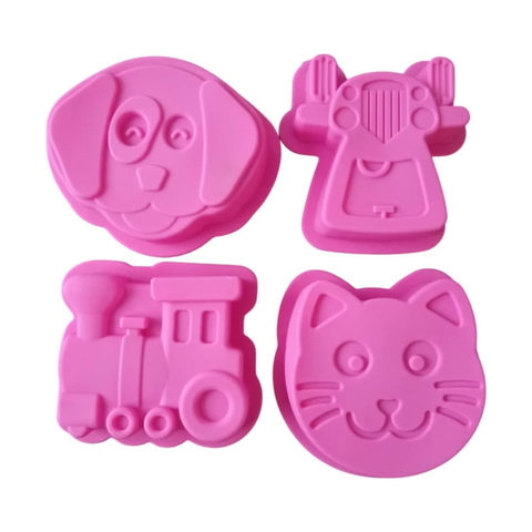 Set 4 Moldes Individuales Grandes