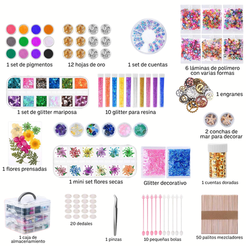 Kit Accesorios Resina Epoxi