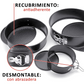 Set Moldes de aluminio para Pastel Desmontables 3 Pzas