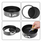 Set Moldes de aluminio para Pastel Desmontables 3 Pzas