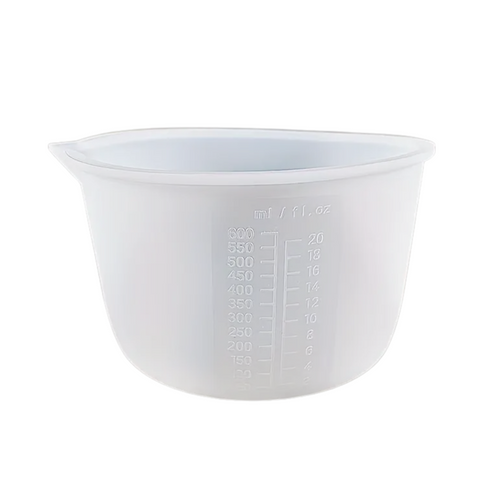 Taza Medidora de Silicón 600 ml Vaso