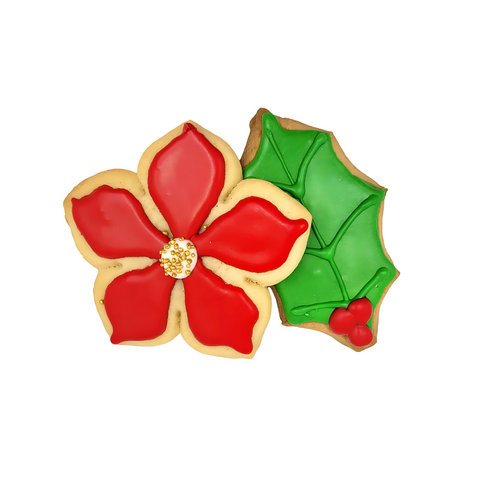 Cortador de galletas Flor Noche Buena