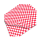 Papel antigrasa cuadro mediano para alimentos. 