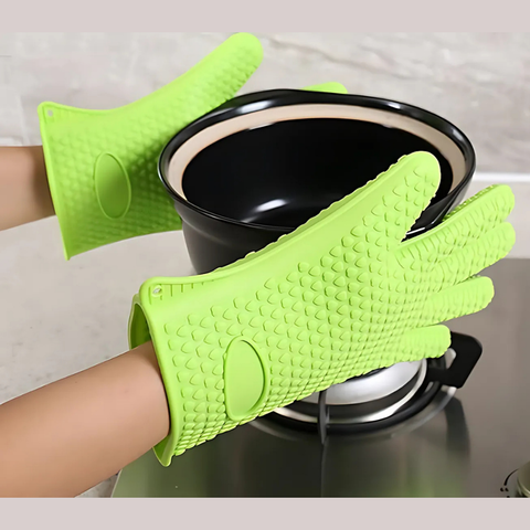 Guante de cocina de silicón