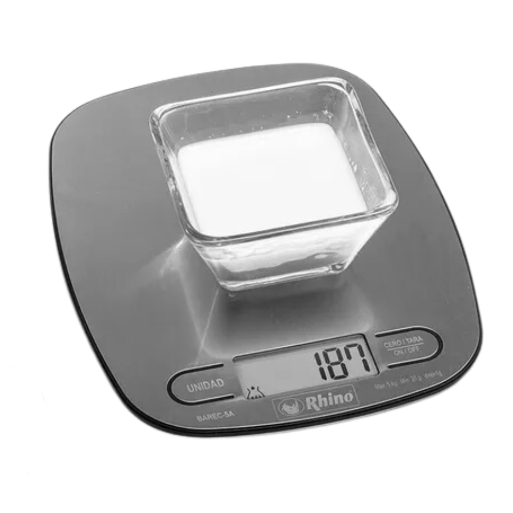 Báscula Electrónica Doméstica Rhino 5 Kg / 1 kg