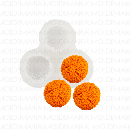 Molde 3 Mini Cempasúchil 3D