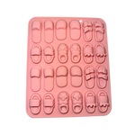 molde para hacer chanclas de gomita