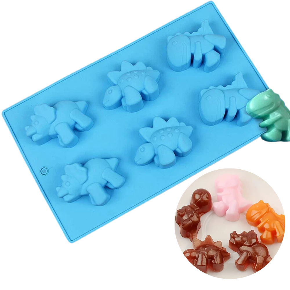 moldes para hacer galletas de doinosaurio
