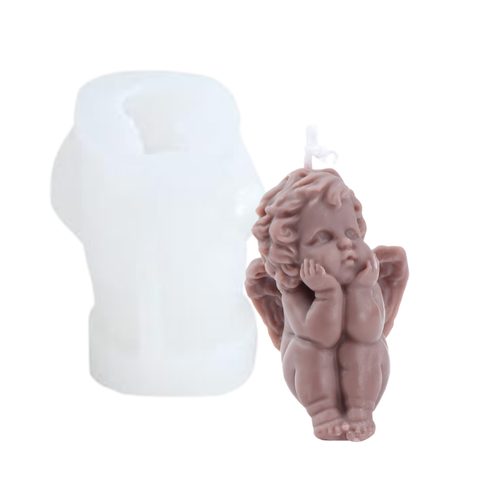 Moldes 3D de Angelitos Querubines Decorativos