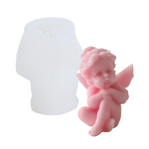 Moldes 3D de Angelitos Querubines Decorativos