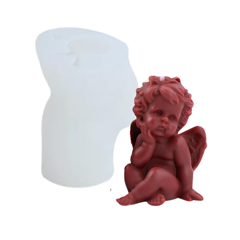 Moldes 3D de Angelitos Querubines Decorativos