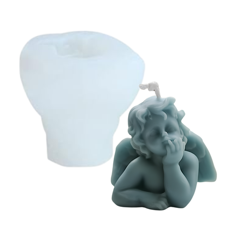 Moldes 3D de Angelitos Querubines Decorativos