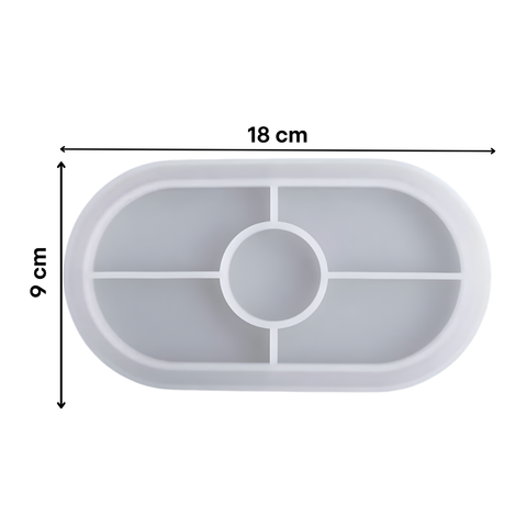 Molde para Base Ovalada de 18 cm