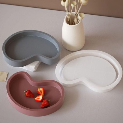 Molde Bandeja Resina Irregular