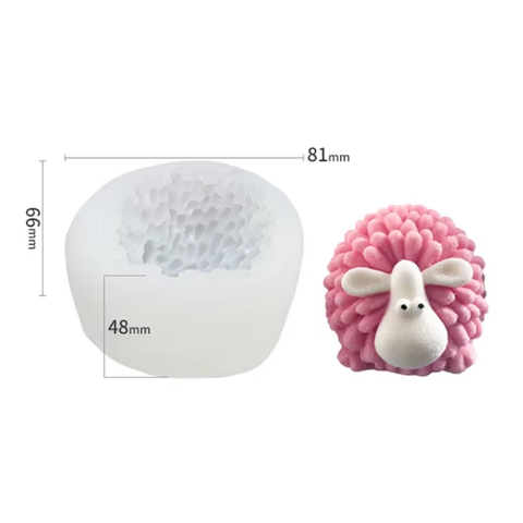 Molde Borreguito de la Abundancia, Borrego de Navidad Orejón