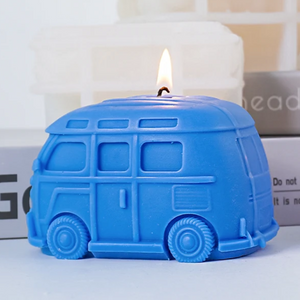 Molde de combi Minivan Retro 3D Camper