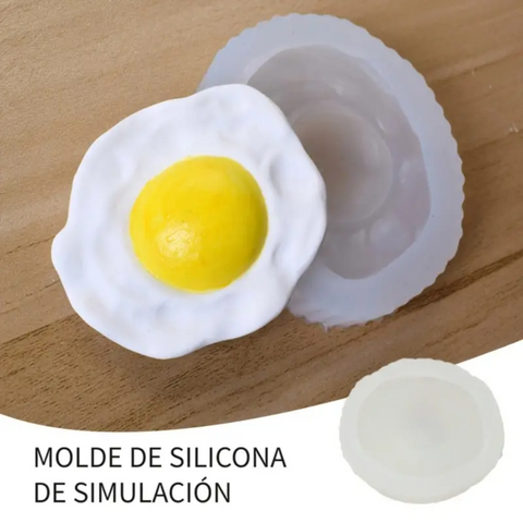 Molde de Silicón para Mini Huevito 3D Decorativo