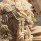 Molde de Mujer Diosa con Flores 3D para Vela