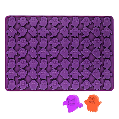 Molde Mini Fantasmas 70 cavidades