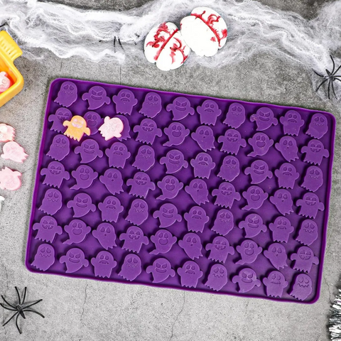 Molde Mini Fantasmas 70 cavidades
