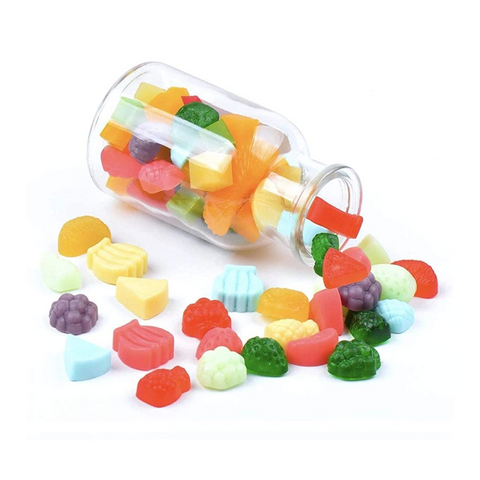 Molde de Silicón Mini Frutas para Gomitas