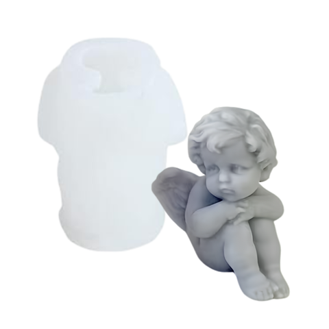Moldes 3D de Angelitos Querubines Decorativos