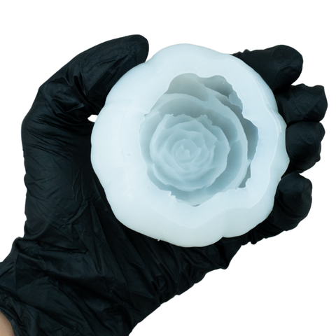 Molde Peonia Abriendo 3D