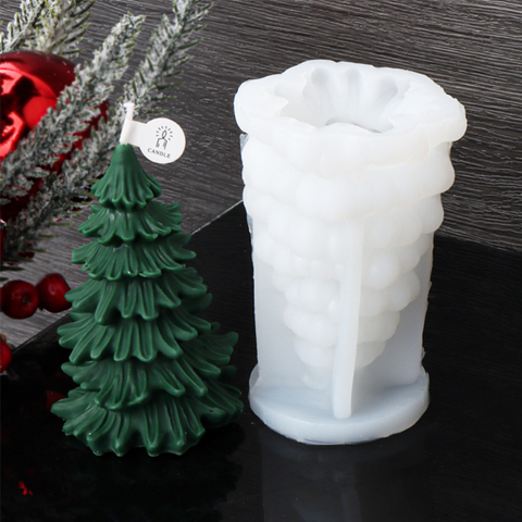 Molde Pino con Picos Árbol Navideño Chico