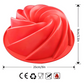 Molde para Gelatina de Rosca en Espiral