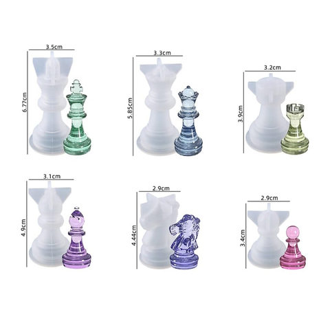 Molde Ajedrez 3D Set