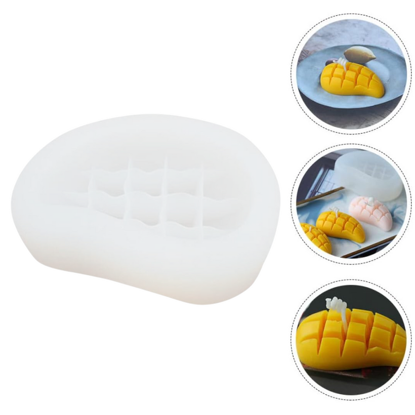 Molde de mango 3D de silicona - Moldemanía