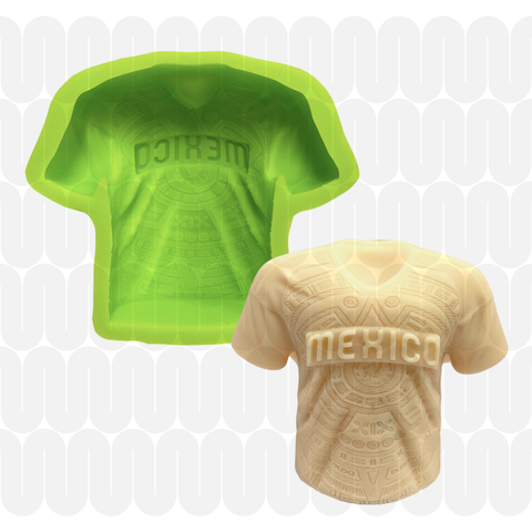 Molde Playera México 2D