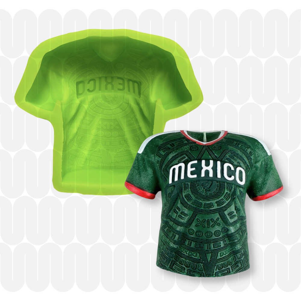 Molde Playera México 2D Mundial