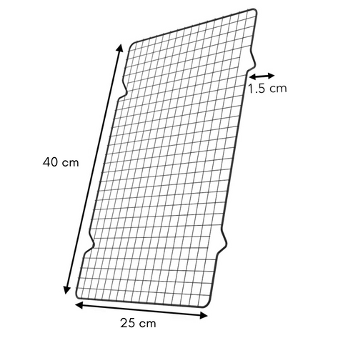 Rejilla de Enfriamiento para Horno de Cocina 40 cm