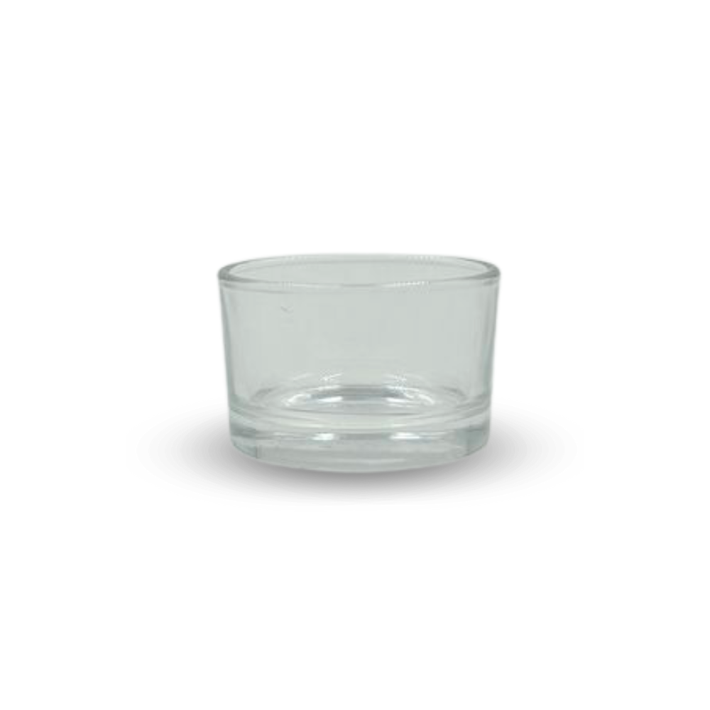 Frascos de Vidrio sin Tapa para Velas, Manualidades y Almacenamiento