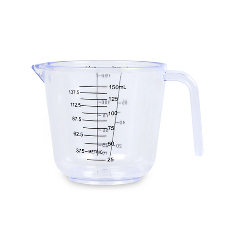 Taza Medidora Plástico Resistente 150 mL Graduada