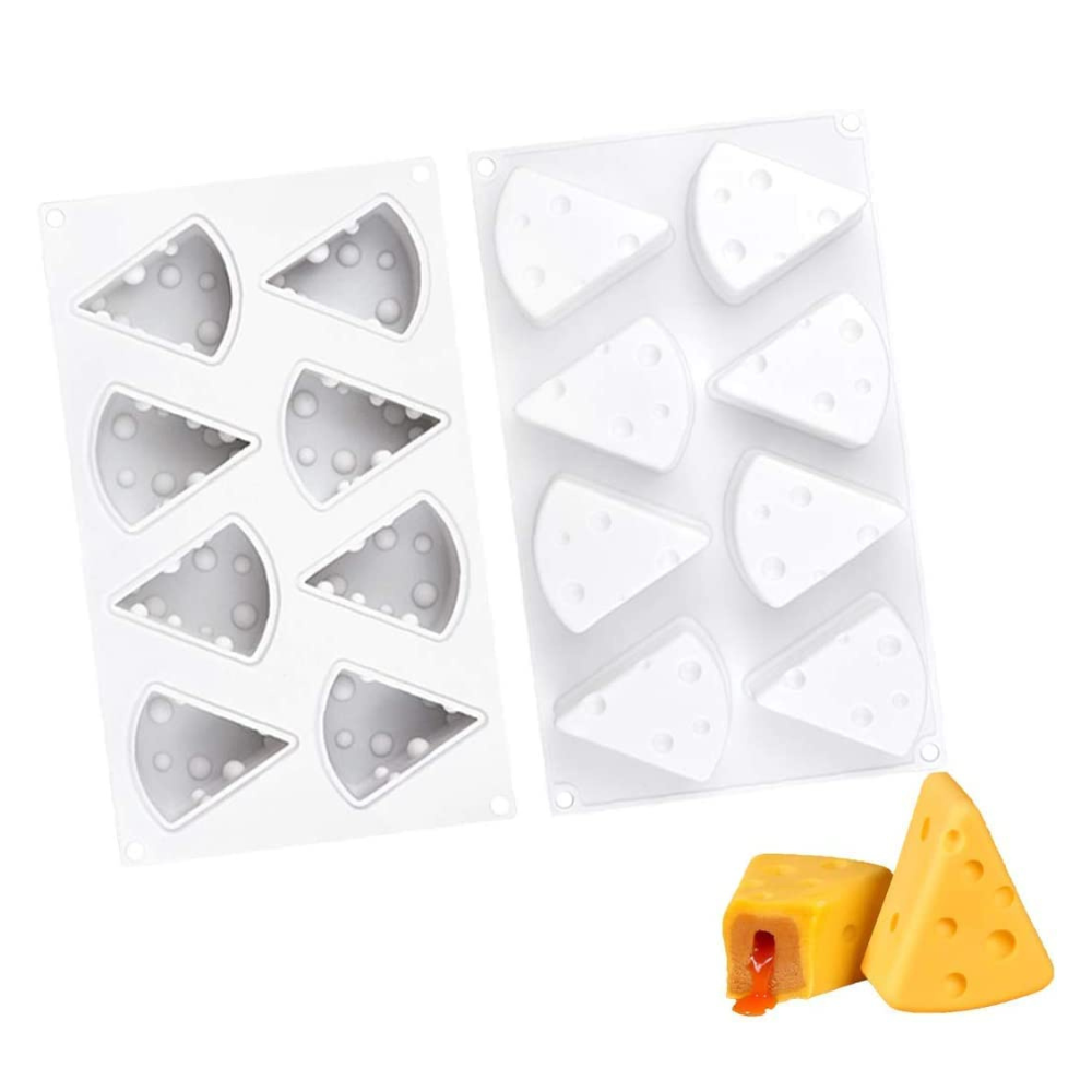 Molde 8 Quesos para Repostería Molde de Silicón