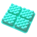 Molde 4 Jabones Exfoliantes Rectangulares
