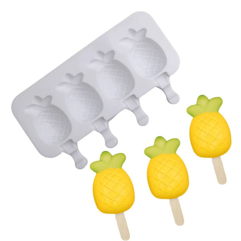Moldes para Paletas de Frutas Mango y Piña
