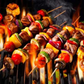 Brocheta de Bambú