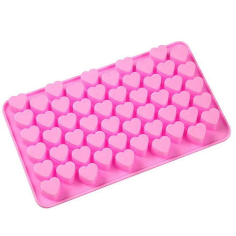 Molde de Silicón Gomitas de Mini Corazones