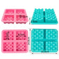 Molde 4 Jabones Exfoliantes Rectangulares