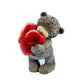 Molde Oso Teddy Corazón 3D